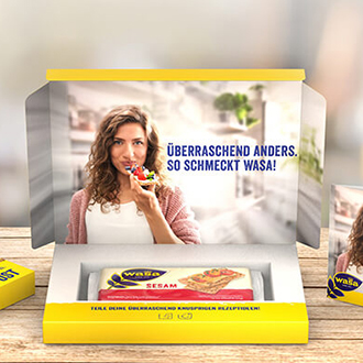 wasa Knusper-Post Promo